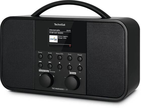 TechniSat TECHNIRADIO 5 IR černá