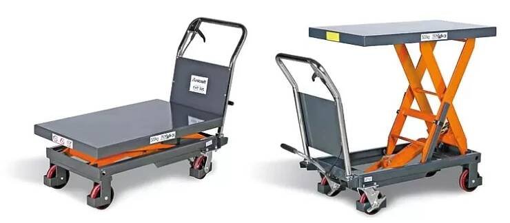 Nůžkový zvedací stůl Unicraft FHT 500 : Peddy.cz