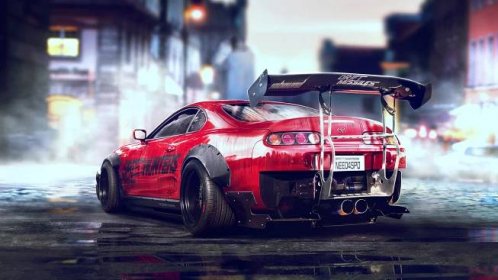 An intense chase scene in Need For Speed PC game Wallpaper