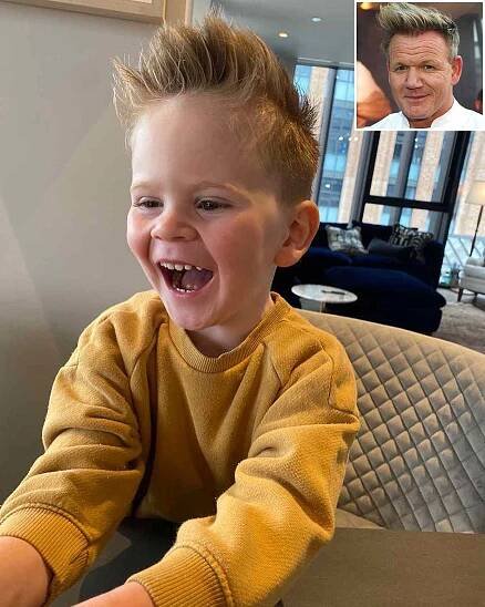 Gordon Ramsay's Son Oscar, 2, Looks Just Like Dad After New Haircut: 'Like Father Like Son'