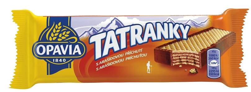 Opavia Tatranky - arašídové 47 g