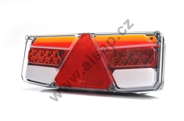 Zadní sdružené světlo LED s odpory W170 P, 350 x 131 x 81 mm, VLEK