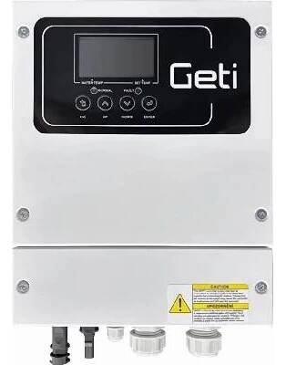 Regulátor pro FV ohřev vody GETI GWH02D 4000W MPPT