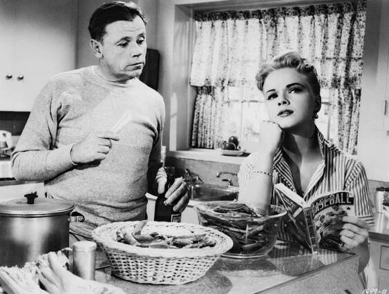 Tom Ewell, Anne Francis - The Great American Pastime - Z filmu