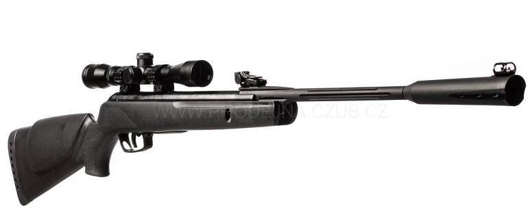 Vzduchová puška GAMO Quiet Cat ráže 4,5mm + puškohled GAMO 4x32