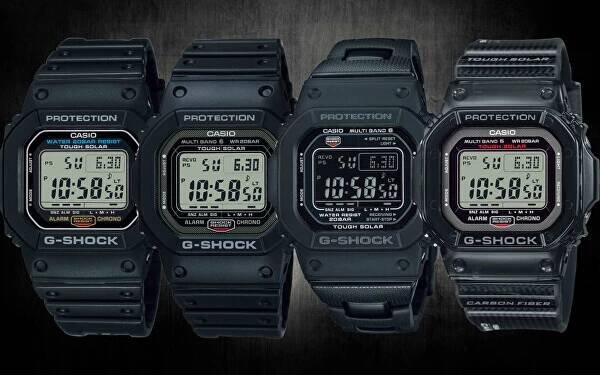G-Shock Original Solar Rádiově řízené GW-M5610U-1BER