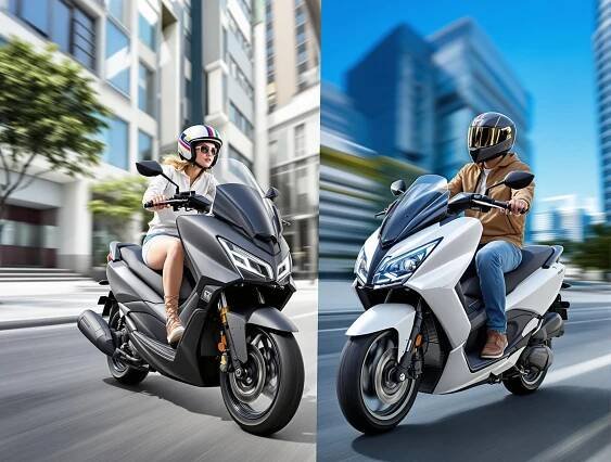 Porovnání skútrů Yamaha XMAX 125 vs. Honda Forza 125: Který je lepší?