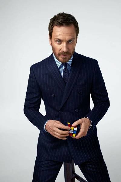 Michael Fassbender's Secret: Stop Overthinking | Michael fassbender, Suits, Gentleman style