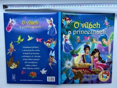 První čtení: O VÍLÁCH A PRINCEZNÁCH moc pěkná dětská knížka z roku2017 - Knihy