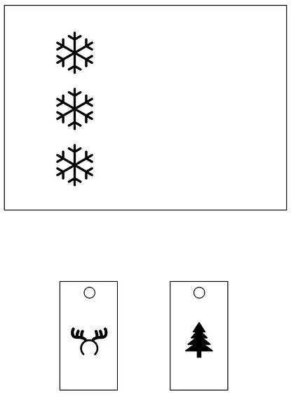 How to Make Easy, Colorful DIY Christmas Cards and Gift Tags