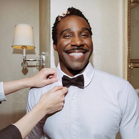 Tramell Tillman moves from the Severed Floor “into the Black Victorian era” for the Met Gala 2025