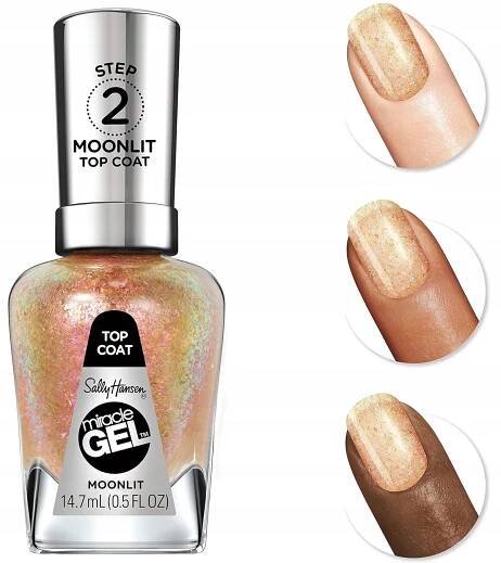 Sally Hansen Miracle Gel Lak Top Coat Moonlit 107