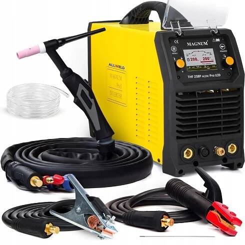 INVERTOROVÁ SVÁŘEČKA TIG THF 238 PRO LCD MMA AC/DC PULS 200A MAGNUM