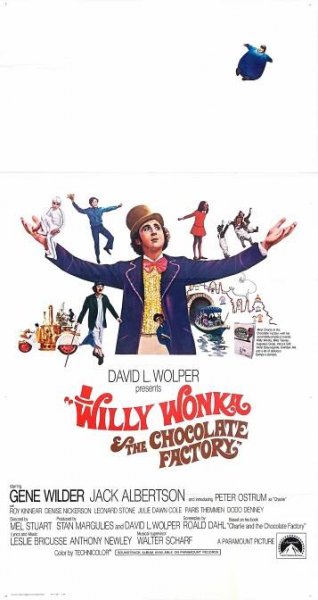 Pan Wonka a jeho čokoládovna - Plakáty