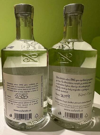 Žufánek gin - OMFG 2019+2020 | Rums.cz