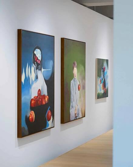 jun takahashi of undercover's peaceable kingdom art exhibit