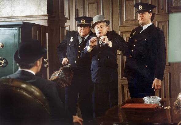 Olsen-bandens sidste bedrifter - Z filmu - Poul Bundgaard, Ove Sprogøe, Morten Grunwald
