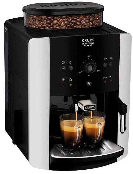 KRUPS EA811810 Arabica Black & Silver