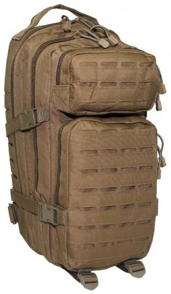 Batoh Max-Fuchs US Assault I "LASER" 30l Coyote - Army-Store.net