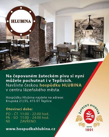 Hospůdka Hlubina v Teplicích - Sedmý schod