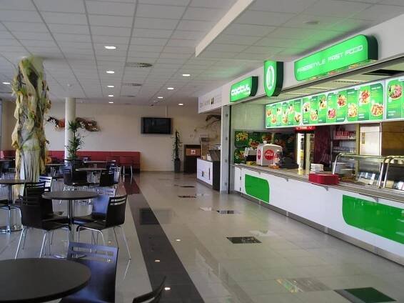 Gastro zóna ve 2. patře