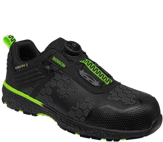 BENNON Predator S3 ESD Low černá/zelená