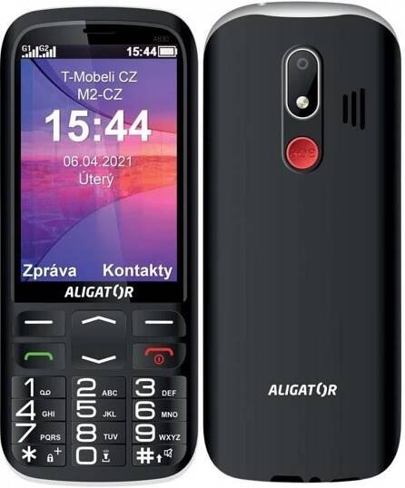 Mobilní telefon Aligator A830 Senior (A830B) černý