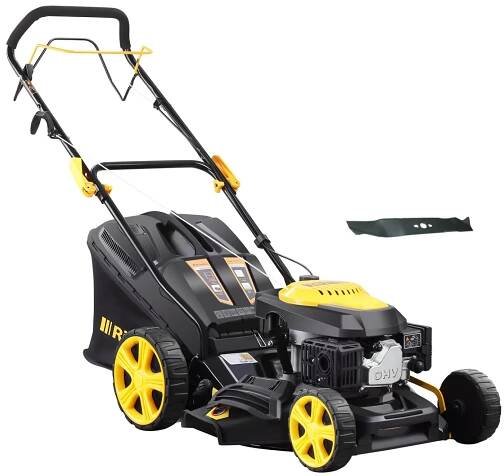 Sekačka Riwall RPM 4735 vč. náhradního nože, benzínová, pojezd 4990 Kč