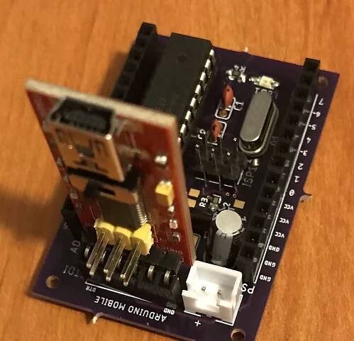 Doska kompatibilná s Arduino s nízkym výkonom