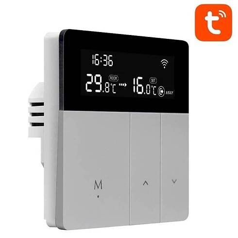 Termostat Avatto WT50-BH-3A stříbrný/černý