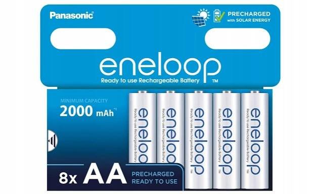 Panasonic Eneloop AA 8ks 3MCCE/8BE