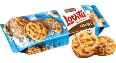 Roshen Lovita Sušenky s kousky arašídů 150 g