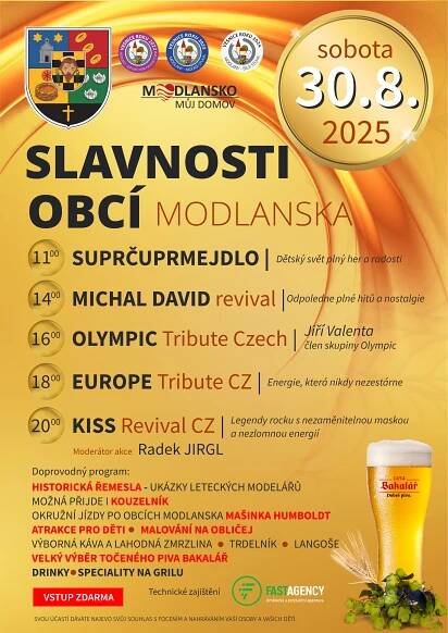 SLAVNOSTI OBCÍ MODLANSKA 2025: Modlany