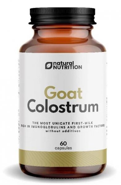 Natural Nutrition Kozí kolostrum 60 kapslí – imunita