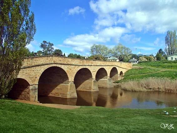 objek wisata Richmond Tasmania 