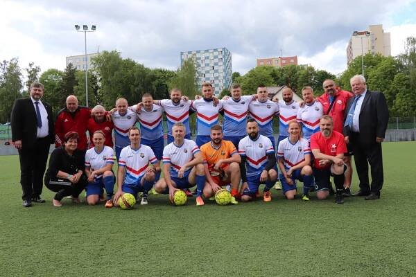FOTBALOVÝ ZÁPAS PARTNERSKÝCH MĚST ORLOVÁ VS RYDUŁTOWY 