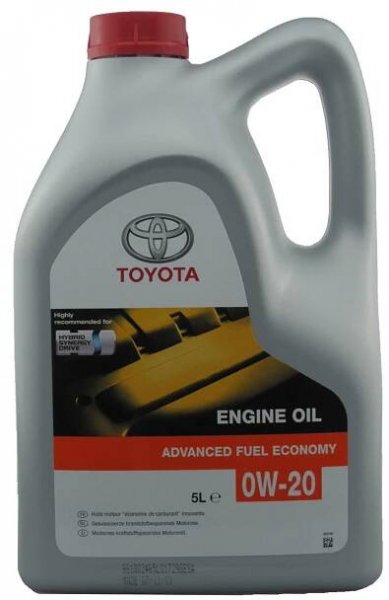 Toyota Advanced Fuel Economy 0W-20 5 l
