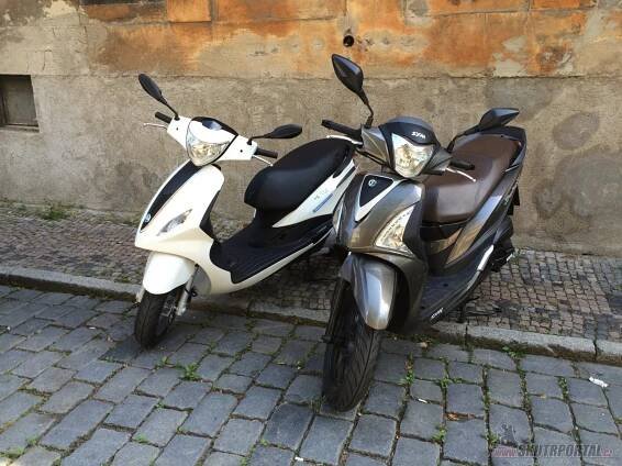 Piaggio vs. SYM aneb souboj kontinentů