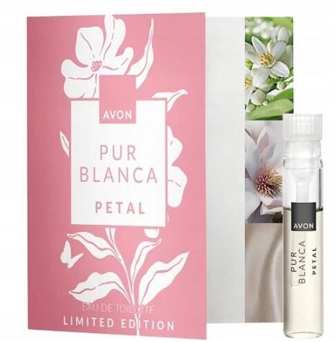AVON PUR BLANCA PETAL toaletní voda vzorek 0,6 ml