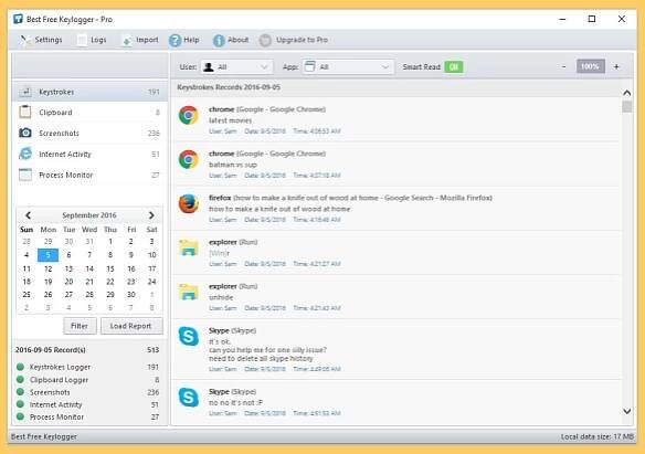 Best Free Keylogger