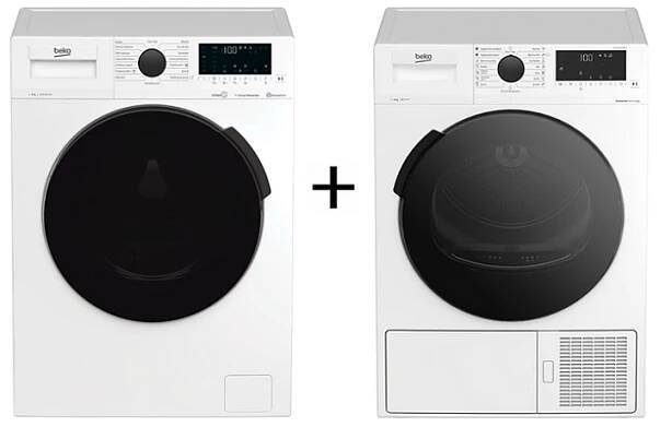 BEKO XWUE87265CSH3B + BEKO XDF85245CSH3BH