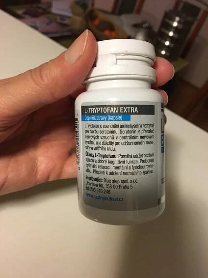 Podrobné informace o potravině L - TRYPTOFAN extra kapsle