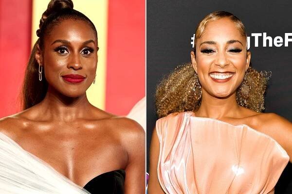 Issa Rae and Amanda Seales