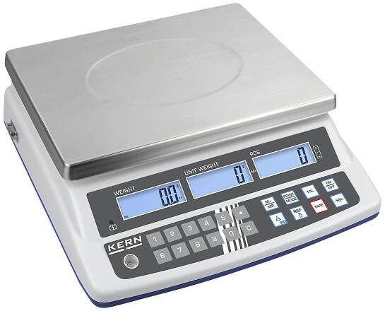 Počítací váha – KERN: vážicí plošinka š x h 340 x 320 mm