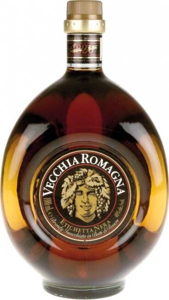 Vecchia Romagna Etichetta Nera 38 % 0,7 l od 399 Kč