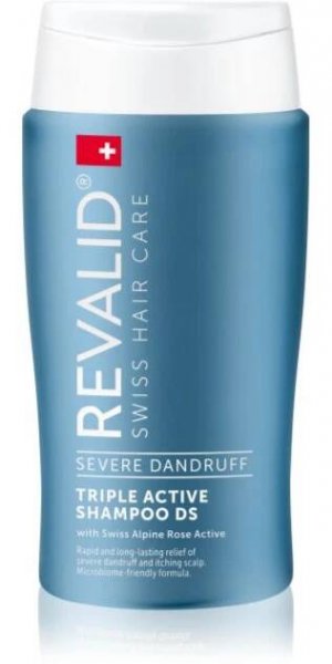 Revalid Triple Active Shampoo DS jemný šampon na seboroickou dermatitidu a závažné stavy lupů