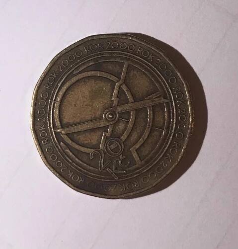 Výroční dvacetikoruna 2000 - Numismatika