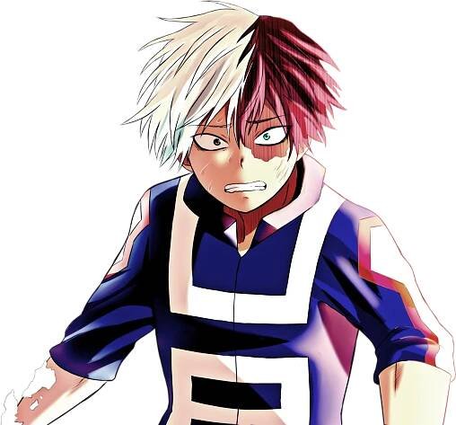 Todoroki Shoto Half Cold Half Hot PNG