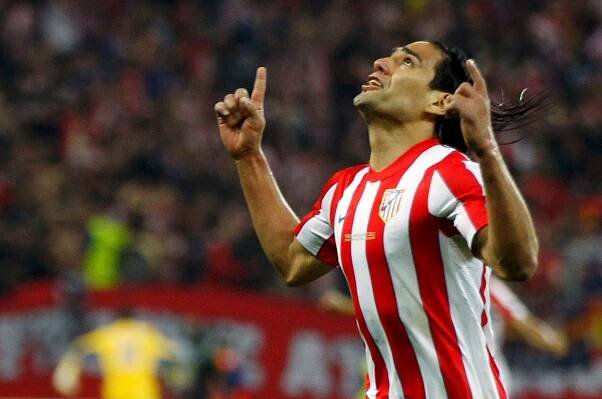 FOTO To byl Falcaův večer! Atlético slaví triumf v Evropské lize