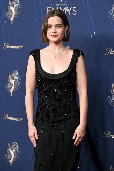 Sarah Catherine Hook at the 77th Primetime Emmy Awards held at the Peacock Theater on September 14, 2025 in Los Angeles, California.